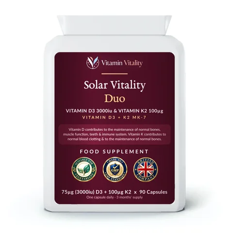 Solar Vitality Duo supplement by Vitamin Vitality